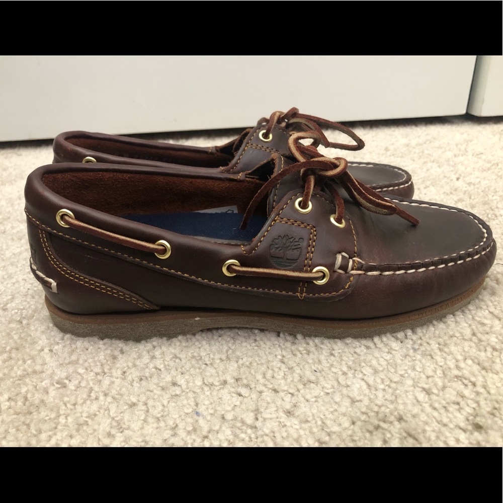 Timberland Women’s Classic Boat Amherst 2 Eye Boat Shoes
